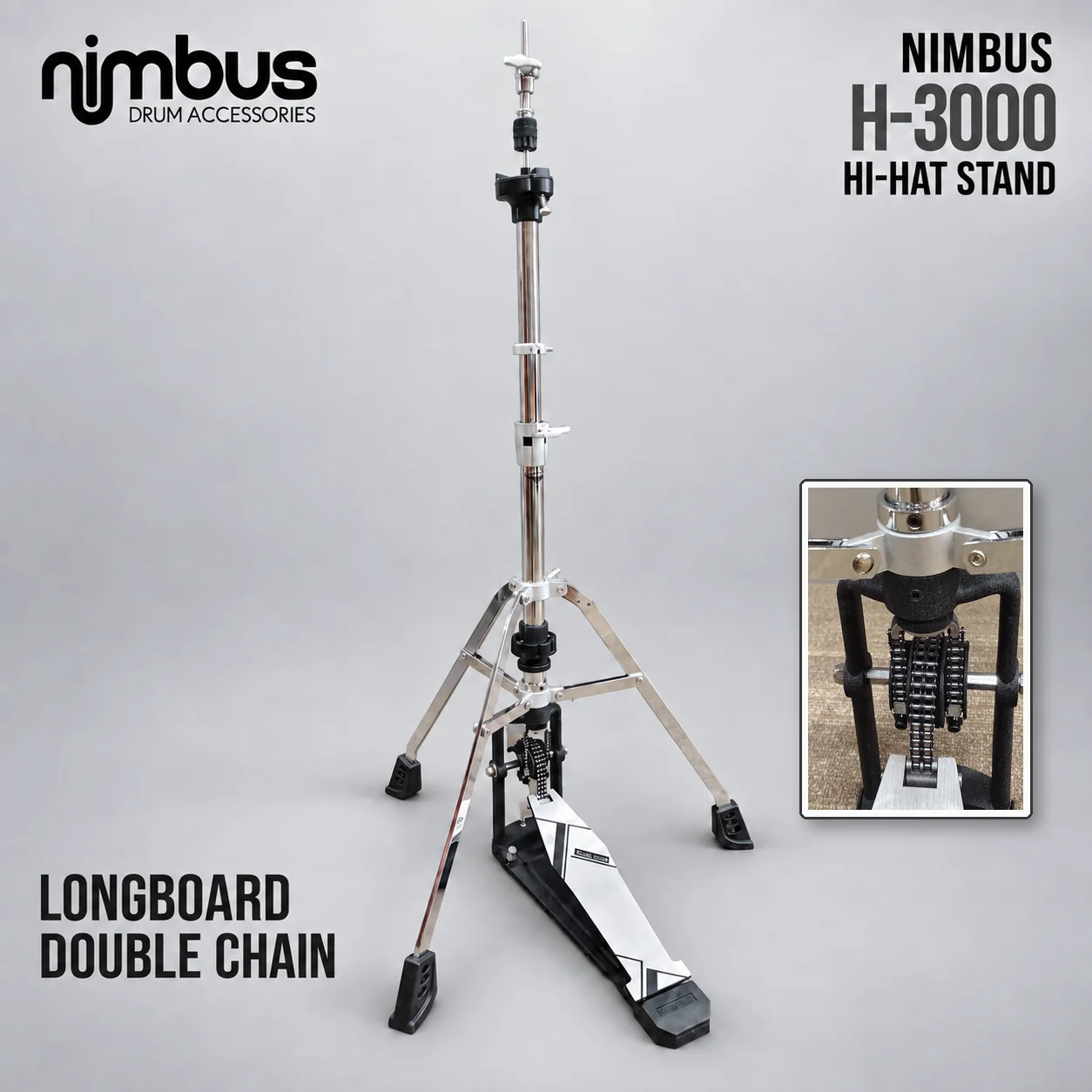 Nimbus H-3000 hi-hat stand