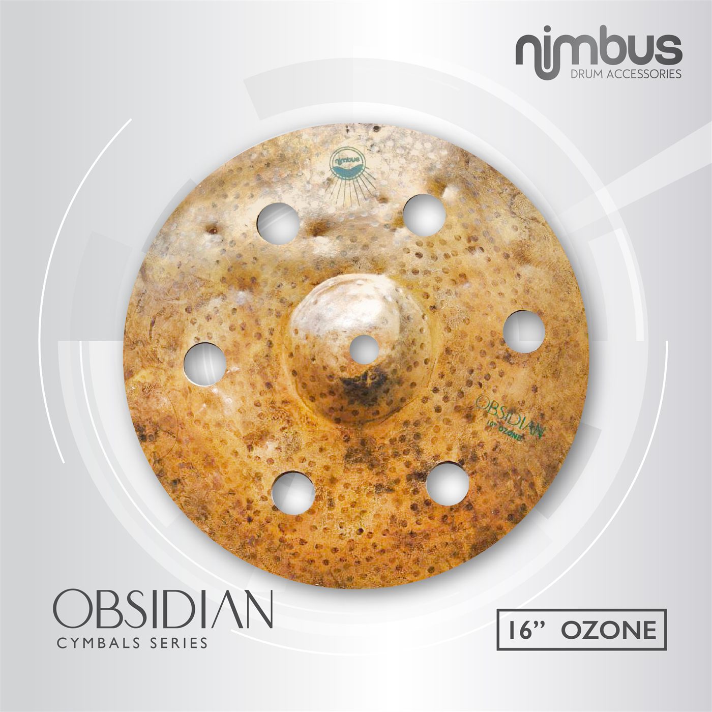 Nimbus Obsidian Series Ozone 16″ cymbal