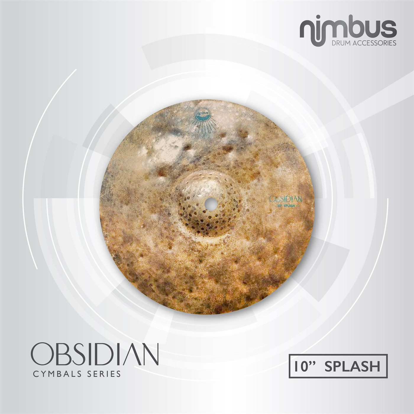 Nimbus Obsidian Series Splash 10″ cymbal
