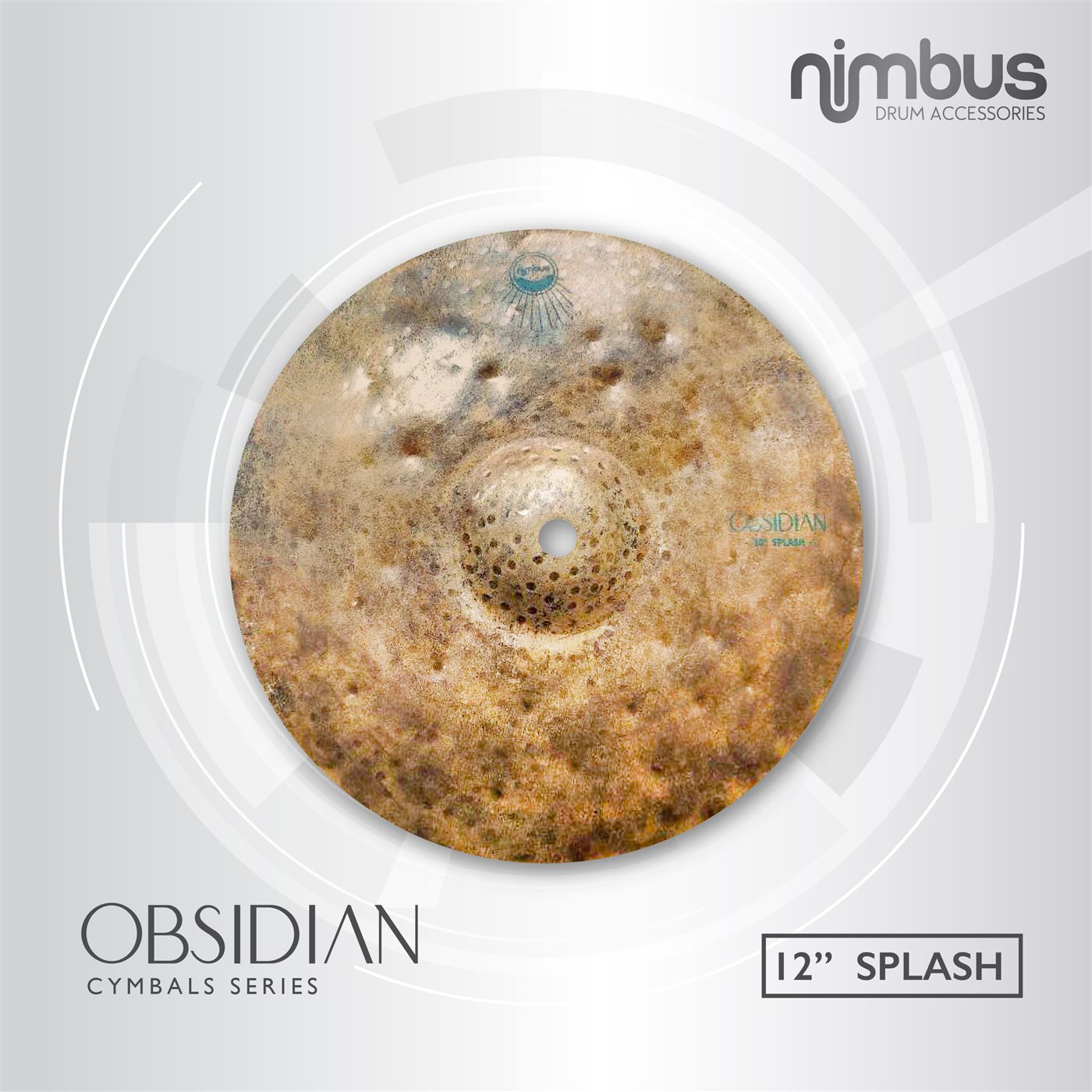 Nimbus Obsidian Series Splash 12″ cymbal