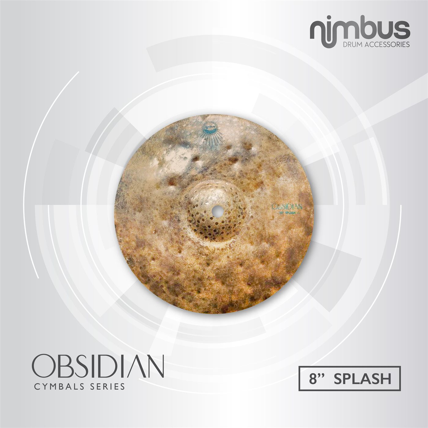 Nimbus Obsidian Series Splash 8″ cymbal