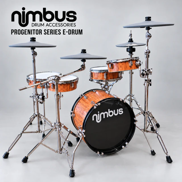 Nimbus Progenitor Series E-Drum digital drum kit, front promotional view