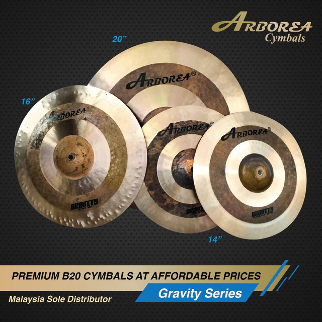 Arborea Gravity Series cymbals