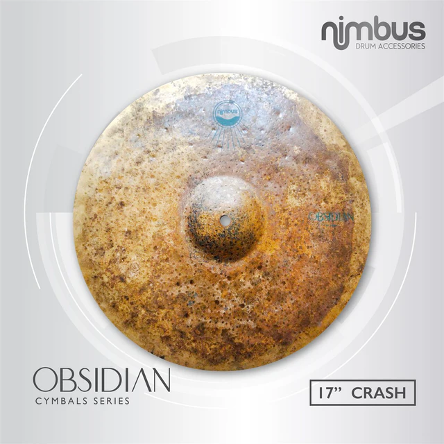 Nimbus Obsidian Series Crash 17″ B20 cymbal