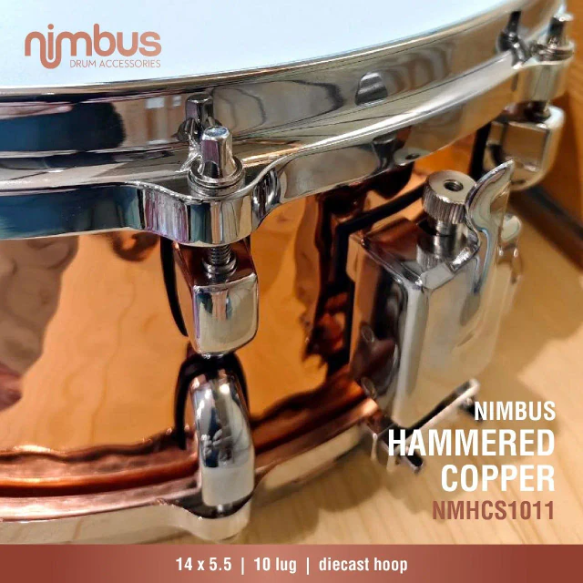 Hammered Copper Snare NMHCS1011, view 3