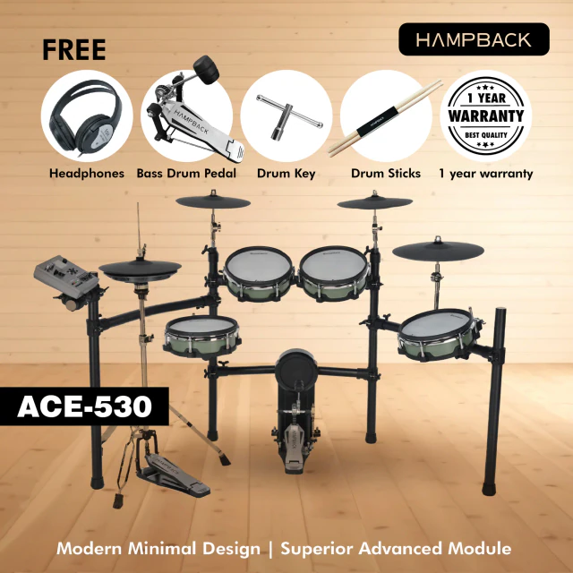 HAMPBACK ACE-530 Digital Drum Kit