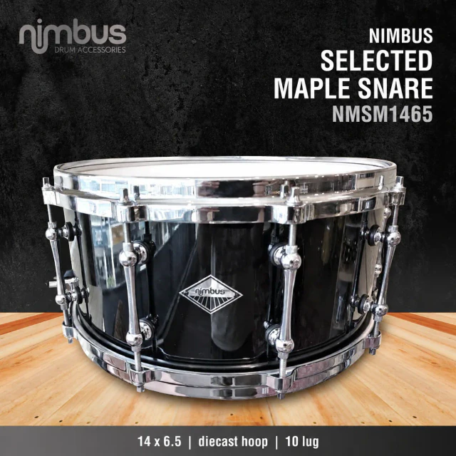 Nimbus Selected Maple Snare, model NMSM1465