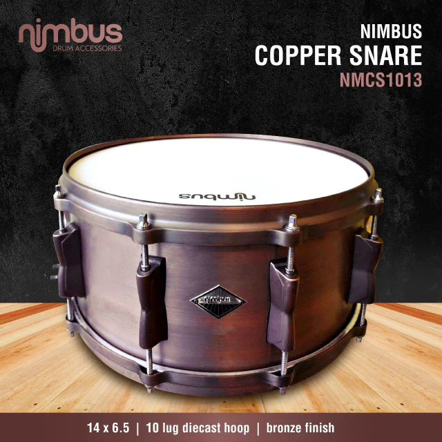 Nimbus Copper Snare, model NMCS1013