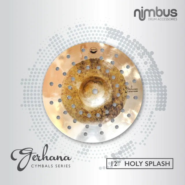 Nimbus Gerhana Series Holy Splash 12″ B20 cymbal