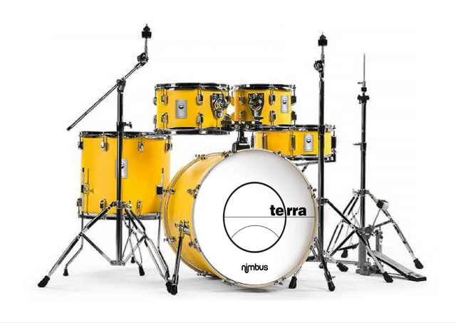 Nimbus Terra Series Drum Set, view 3