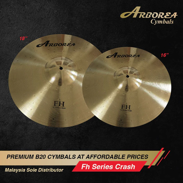 Arborea FH Series cymbals
