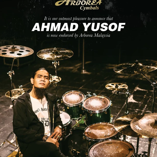 Ahmad Yusof, Arborea Cymbals Malaysia endorser