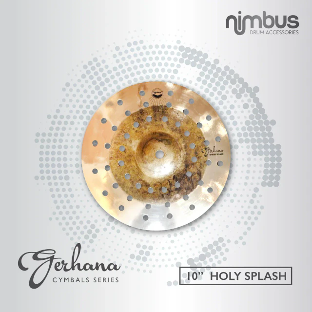 Nimbus Gerhana Series Holy Splash 10″ B20 cymbal