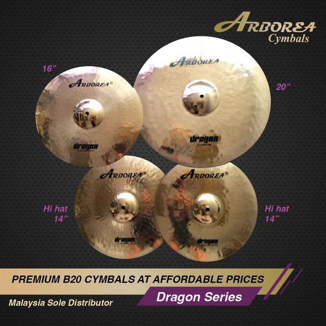 Arborea Dragon Series cymbals