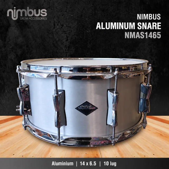 Nimbus Aluminum Snare, model NMAS1465